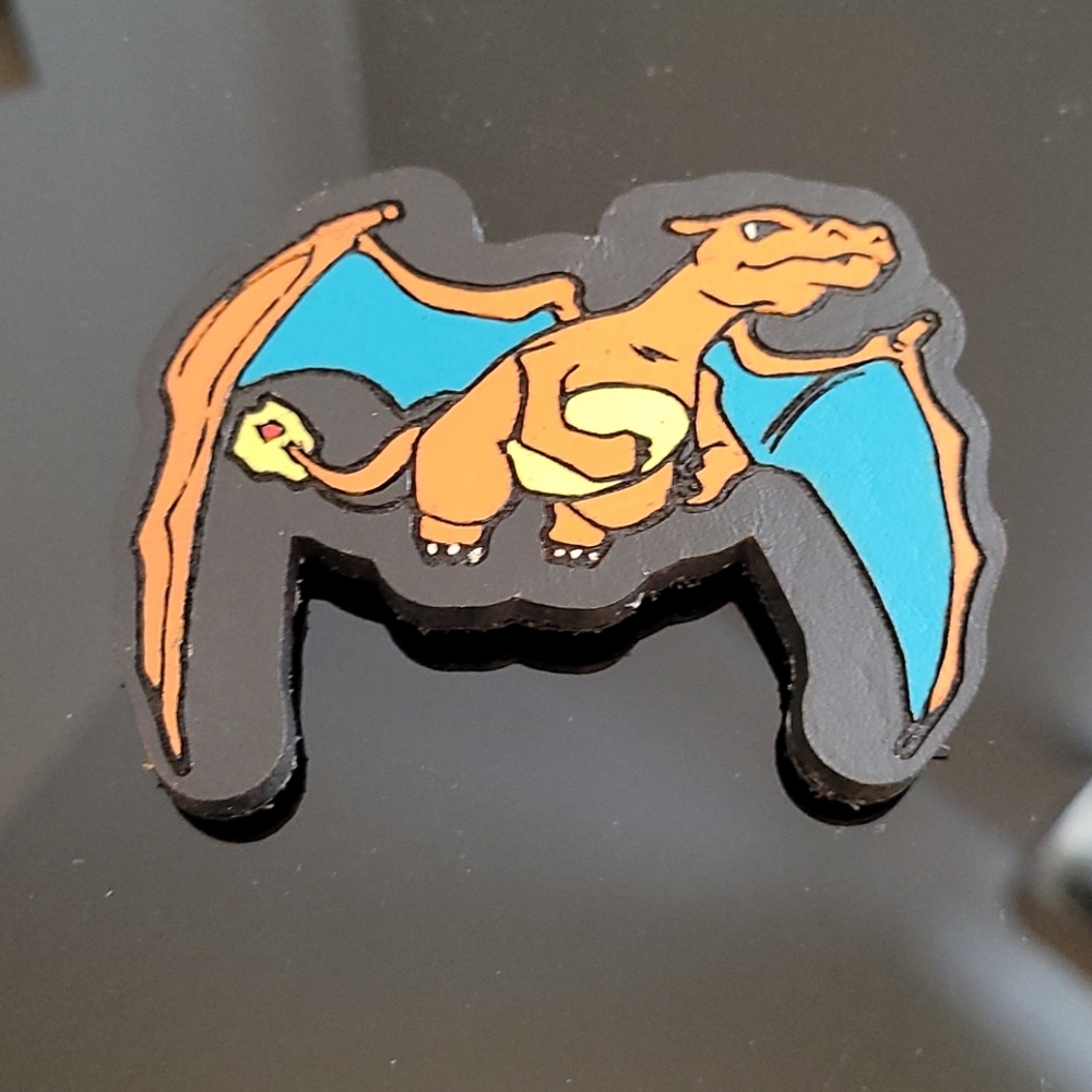 Pokemon Charizard 6" Figure w/ Moral Patch - Picture 7 of 8